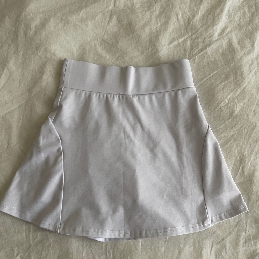 Tennis golf white skirts skort